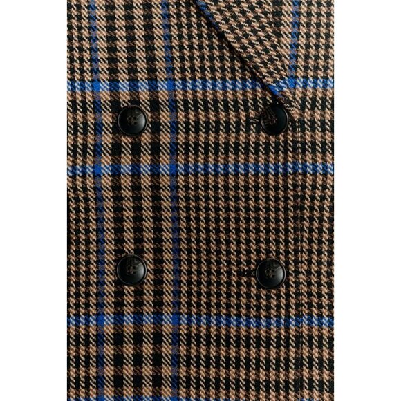 ZARA OVERSIZED CHECK COAT - Picture 4 of 4